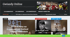Desktop Screenshot of gwiazdyonline.pl